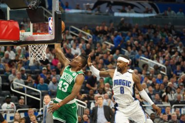 Orlando Magic, 24 Ocak 2020 tarihinde Orlando, Florida 'da Boston Celtics' e ev sahipliği yapmaktadır. Fotoğraf: Marty Jean-Louis
