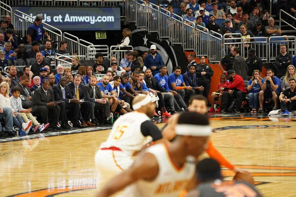 Orlando Magic Hostí Atlanta Hawks Amway Center Orlando Florida Pondělí — Stock fotografie