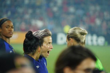 5 Mart 2020 'de Orlando Florida' daki Exploria Stadyumu 'nda düzenlenen 2020 SheBelieves Kupası' nda ABD ile İngiltere maçı. Fotoğraf: Marty Jean-Louis