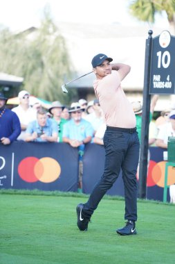 Orlando Florida 'daki Bay HIll Club Lodge' da 5 Mart 2020 'de düzenlenen 2020 Arnold Palmer Invitational First Round Groupings sırasında. Fotoğraf: Marty Jean-Louis