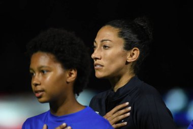 5 Mart 2020 'de Orlando Florida' daki Exploria Stadyumu 'nda düzenlenen 2020 SheBelieves Kupası' nda ABD ile İngiltere maçı. Fotoğraf: Marty Jean-Louis