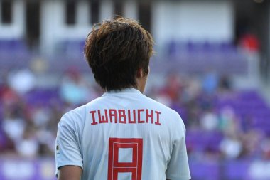 İspanya - Japonya maçı, 5 Mart 2020 tarihinde Orlando Florida 'daki Exploria Stadyumu' nda düzenlenen 2020 SheBelieves Kupası 'nda yapıldı. Fotoğraf: Marty Jean-Louis