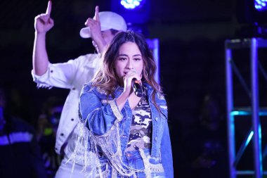 Şarkıcı Ally Brooke Maç Sonrası Konseri Pepsi tarafından 29 Şubat 2020 tarihinde Orlando Florida 'da Exploria Stadyumu' nda sunuldu. Fotoğraf: Marty Jean-Louis