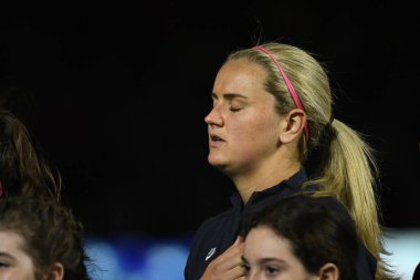 5 Mart 2020 'de Orlando Florida' daki Exploria Stadyumu 'nda düzenlenen 2020 SheBelieves Kupası' nda ABD ile İngiltere maçı. Fotoğraf: Marty Jean-Louis