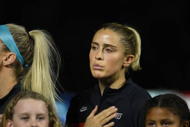 5 Mart 2020 'de Orlando Florida' daki Exploria Stadyumu 'nda düzenlenen 2020 SheBelieves Kupası' nda ABD ile İngiltere maçı. Fotoğraf: Marty Jean-Louis