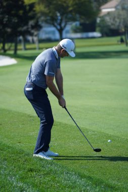 Orlando Florida 'daki Bay HIll Club Lodge' da 5 Mart 2020 'de düzenlenen 2020 Arnold Palmer Invitational First Round Groupings sırasında. Fotoğraf: Marty Jean-Louis