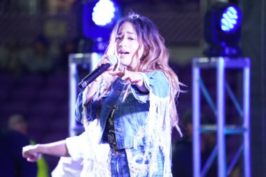 Şarkıcı Ally Brooke Maç Sonrası Konseri Pepsi tarafından 29 Şubat 2020 tarihinde Orlando Florida 'da Exploria Stadyumu' nda sunuldu. Fotoğraf: Marty Jean-Louis