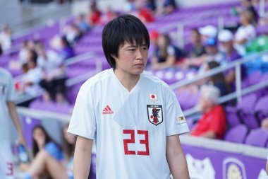 İspanya - Japonya maçı, 5 Mart 2020 tarihinde Orlando Florida 'daki Exploria Stadyumu' nda düzenlenen 2020 SheBelieves Kupası 'nda yapıldı. Fotoğraf: Marty Jean-Louis