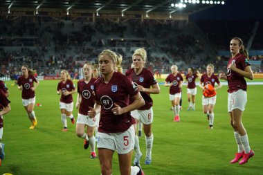 5 Mart 2020 'de Orlando Florida' daki Exploria Stadyumu 'nda düzenlenen 2020 SheBelieves Kupası' nda ABD ile İngiltere maçı. Fotoğraf: Marty Jean-Louis