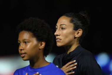 5 Mart 2020 'de Orlando Florida' daki Exploria Stadyumu 'nda düzenlenen 2020 SheBelieves Kupası' nda ABD ile İngiltere maçı. Fotoğraf: Marty Jean-Louis