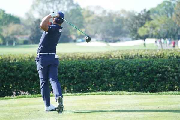 Během Roku2020 Arnold Palmer Invitational First Groupings Bay Hill Club — Stock fotografie