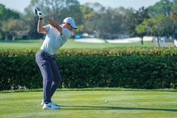 Rory Mcilroy Durante 2020 Arnold Palmer Invitational First Groupings Bay — Foto Stock