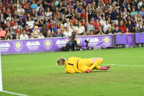 5 Mart 2020 'de Orlando Florida' daki Exploria Stadyumu 'nda düzenlenen 2020 SheBelieves Kupası' nda ABD ile İngiltere maçı. Fotoğraf: Marty Jean-Louis