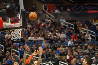 Orlando Magic 22 Ocak 2020 'de Orlando Florida' daki Amway Center 'da Oklahoma Thunder' a ev sahipliği yaptı. Fotoğraf: Marty Jean-Louis