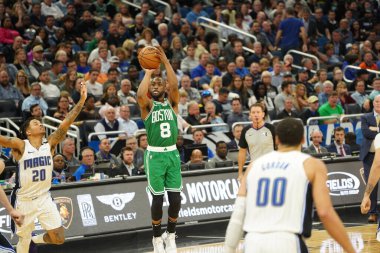 Orlando Magic, 24 Ocak 2020 tarihinde Orlando, Florida 'da Boston Celtics' e ev sahipliği yapmaktadır. Fotoğraf: Marty Jean-Louis