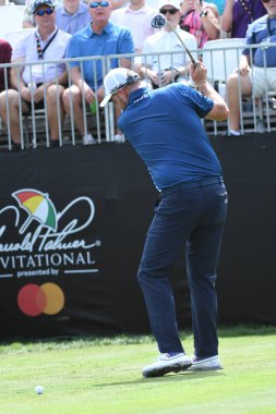 Orlando Florida 'daki Bay HIll Club Lodge' da 5 Mart 2020 'de düzenlenen 2020 Arnold Palmer Invitational First Round Groupings sırasında. Fotoğraf: Marty Jean-Louis