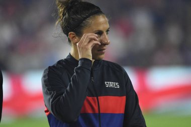 5 Mart 2020 'de Orlando Florida' daki Exploria Stadyumu 'nda düzenlenen 2020 SheBelieves Kupası' nda ABD ile İngiltere maçı. Fotoğraf: Marty Jean-Louis