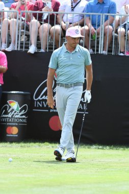 Orlando Florida 'daki Bay HIll Club Lodge' da 5 Mart 2020 'de düzenlenen 2020 Arnold Palmer Invitational First Round Groupings sırasında. Fotoğraf: Marty Jean-Louis