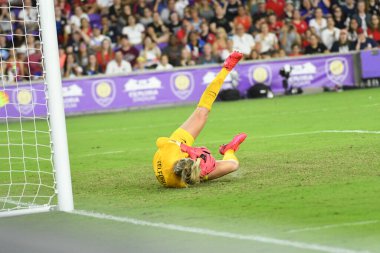 5 Mart 2020 'de Orlando Florida' daki Exploria Stadyumu 'nda düzenlenen 2020 SheBelieves Kupası' nda ABD ile İngiltere maçı. Fotoğraf: Marty Jean-Louis