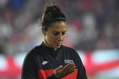 5 Mart 2020 'de Orlando Florida' daki Exploria Stadyumu 'nda düzenlenen 2020 SheBelieves Kupası' nda ABD ile İngiltere maçı. Fotoğraf: Marty Jean-Louis