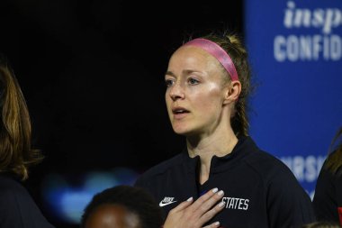 5 Mart 2020 'de Orlando Florida' daki Exploria Stadyumu 'nda düzenlenen 2020 SheBelieves Kupası' nda ABD ile İngiltere maçı. Fotoğraf: Marty Jean-Louis