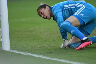 İspanya - Japonya maçı, 5 Mart 2020 tarihinde Orlando Florida 'daki Exploria Stadyumu' nda düzenlenen 2020 SheBelieves Kupası 'nda yapıldı. Fotoğraf: Marty Jean-Louis