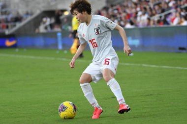 İspanya - Japonya maçı, 5 Mart 2020 tarihinde Orlando Florida 'daki Exploria Stadyumu' nda düzenlenen 2020 SheBelieves Kupası 'nda yapıldı. Fotoğraf: Marty Jean-Louis