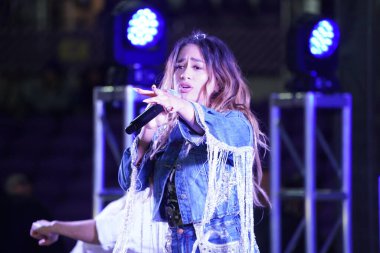 Şarkıcı Ally Brooke Maç Sonrası Konseri Pepsi tarafından 29 Şubat 2020 tarihinde Orlando Florida 'da Exploria Stadyumu' nda sunuldu. Fotoğraf: Marty Jean-Louis