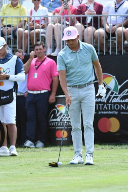 Orlando Florida 'daki Bay HIll Club Lodge' da 5 Mart 2020 'de düzenlenen 2020 Arnold Palmer Invitational First Round Groupings sırasında. Fotoğraf: Marty Jean-Louis