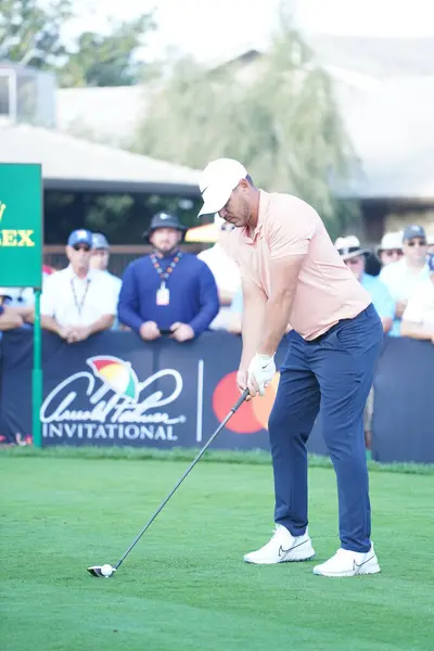 Během Roku2020 Arnold Palmer Invitational First Groupings Bay Hill Club — Stock fotografie