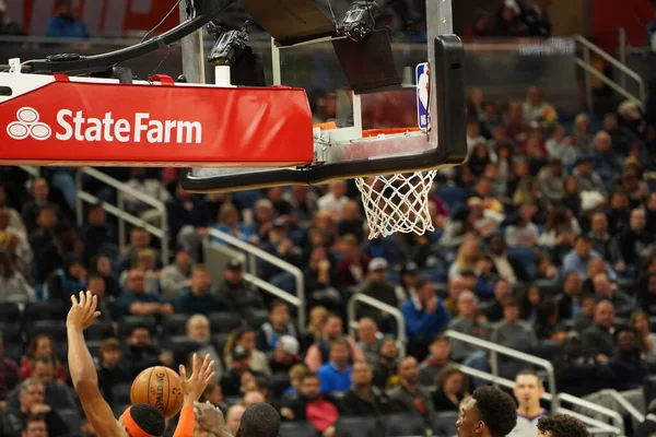 Orlando Magic Gastheer Van Oklahoma Thunder Het Amway Center Orlando — Stockfoto