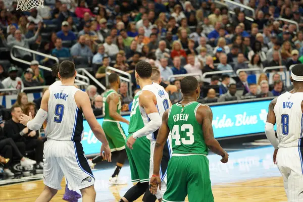 Orlando Magic Házigazda Boston Celtics Amway Center Pénteken Január 2020 — Stock Fotó