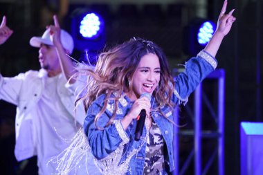 Şarkıcı Ally Brooke Maç Sonrası Konseri Pepsi tarafından 29 Şubat 2020 tarihinde Orlando Florida 'da Exploria Stadyumu' nda sunuldu. Fotoğraf: Marty Jean-Louis