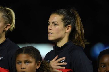 5 Mart 2020 'de Orlando Florida' daki Exploria Stadyumu 'nda düzenlenen 2020 SheBelieves Kupası' nda ABD ile İngiltere maçı. Fotoğraf: Marty Jean-Louis