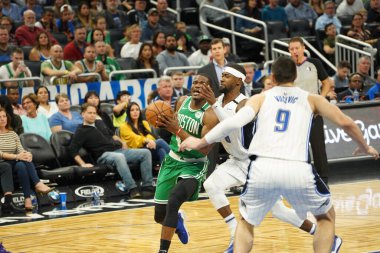 Orlando Magic, 24 Ocak 2020 tarihinde Orlando, Florida 'da Boston Celtics' e ev sahipliği yapmaktadır. Fotoğraf: Marty Jean-Louis