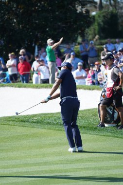 Orlando Florida 'daki Bay HIll Club Lodge' da 5 Mart 2020 'de düzenlenen 2020 Arnold Palmer Invitational First Round Groupings sırasında. Fotoğraf: Marty Jean-Louis