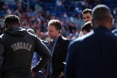 Orlando Magic sunucusu Oklahoma City Thunder 21 Ocak 2020 tarihinde Orlando Florida 'daki Amway Center' da. Fotoğraf: Marty Jean-Louis 