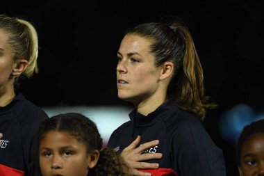 5 Mart 2020 'de Orlando Florida' daki Exploria Stadyumu 'nda düzenlenen 2020 SheBelieves Kupası' nda ABD ile İngiltere maçı. Fotoğraf: Marty Jean-Louis