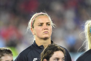 5 Mart 2020 'de Orlando Florida' daki Exploria Stadyumu 'nda düzenlenen 2020 SheBelieves Kupası' nda ABD ile İngiltere maçı. Fotoğraf: Marty Jean-Louis