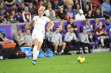 5 Mart 2020 'de Orlando Florida' daki Exploria Stadyumu 'nda düzenlenen 2020 SheBelieves Kupası' nda ABD ile İngiltere maçı. Fotoğraf: Marty Jean-Louis