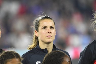 5 Mart 2020 'de Orlando Florida' daki Exploria Stadyumu 'nda düzenlenen 2020 SheBelieves Kupası' nda ABD ile İngiltere maçı. Fotoğraf: Marty Jean-Louis