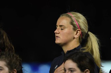 5 Mart 2020 'de Orlando Florida' daki Exploria Stadyumu 'nda düzenlenen 2020 SheBelieves Kupası' nda ABD ile İngiltere maçı. Fotoğraf: Marty Jean-Louis