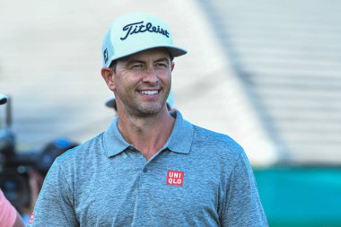 Adam Scott During the 2020 Arnold Palmer Invitational First Round Groupings at Bay HIll Club  Lodge in Orlando Florida on Thursday March 5, 2020.  Photo Credit:  Marty Jean-Louis clipart