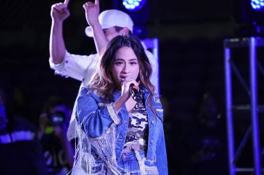 Şarkıcı Ally Brooke Maç Sonrası Konseri Pepsi tarafından 29 Şubat 2020 tarihinde Orlando Florida 'da Exploria Stadyumu' nda sunuldu. Fotoğraf: Marty Jean-Louis