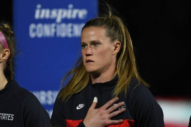 5 Mart 2020 'de Orlando Florida' daki Exploria Stadyumu 'nda düzenlenen 2020 SheBelieves Kupası' nda ABD ile İngiltere maçı. Fotoğraf: Marty Jean-Louis