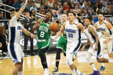Orlando Magic, 24 Ocak 2020 tarihinde Orlando, Florida 'da Boston Celtics' e ev sahipliği yapmaktadır. Fotoğraf: Marty Jean-Louis