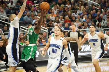 Orlando Magic, 24 Ocak 2020 tarihinde Orlando, Florida 'da Boston Celtics' e ev sahipliği yapmaktadır. Fotoğraf: Marty Jean-Louis