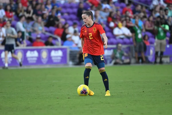 İspanya - Japonya maçı, 5 Mart 2020 tarihinde Orlando Florida 'daki Exploria Stadyumu' nda düzenlenen 2020 SheBelieves Kupası 'nda yapıldı. Fotoğraf: Marty Jean-Louis