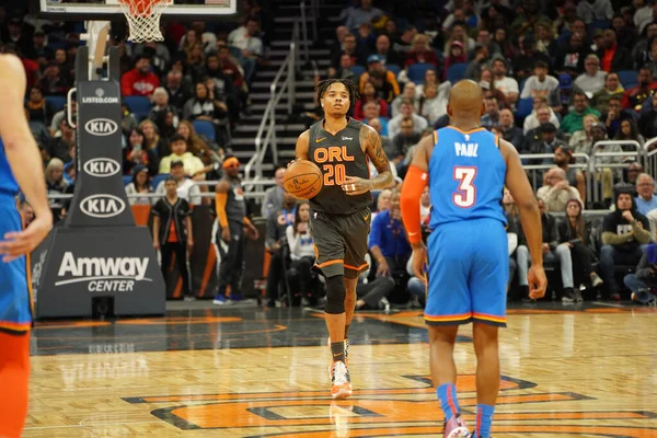 Orlando Magic Anfitrión Oklahoma City Thunder Amway Center Orlando Florida — Foto de Stock