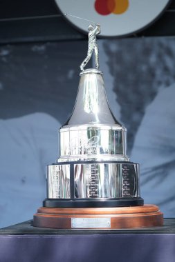 4 Mart 2020 'de Orlando Florida' daki Bay Hill 'de düzenlenen 2020 Arnold Palmer Davetiyesi' nde kupa açıldı. Fotoğraf: Marty Jean-Louis